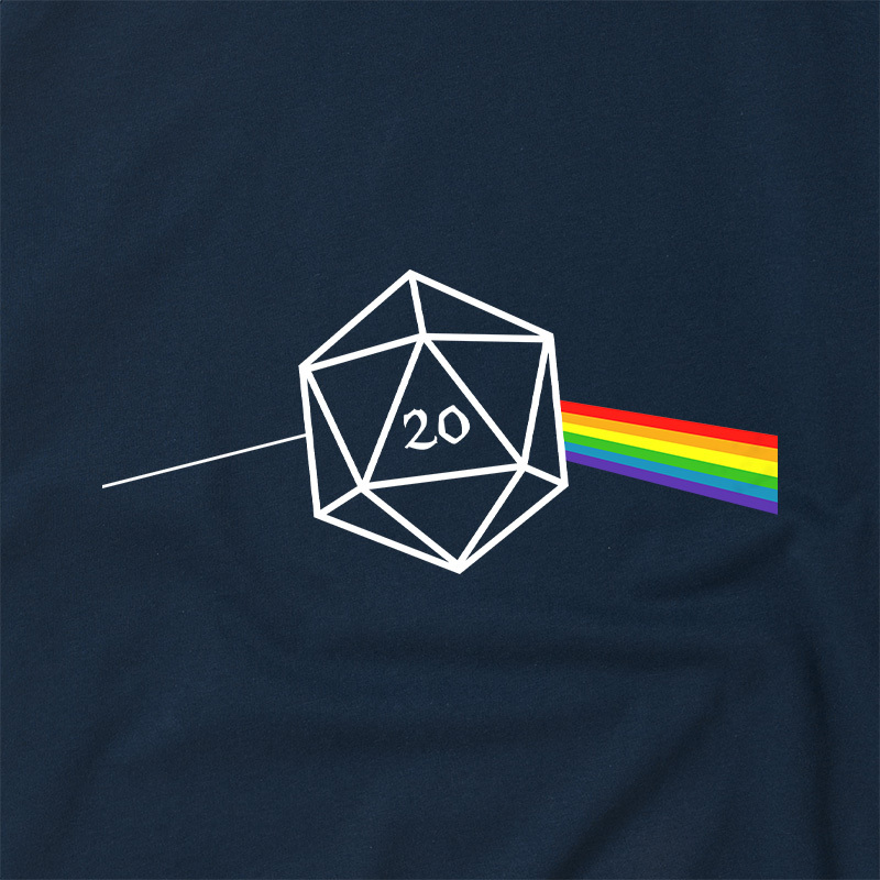 Dungeons And Dragons D20 Win Geek Retro Raglan T-Shirt