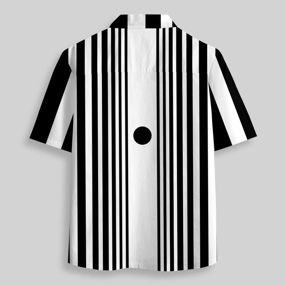 Doppler Stripes Button Up Pocket Shirt