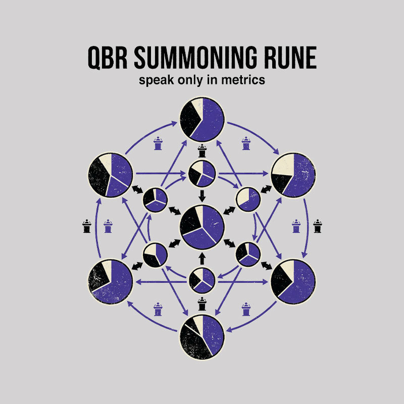 QBR Summoning Rune Geek T-Shirt