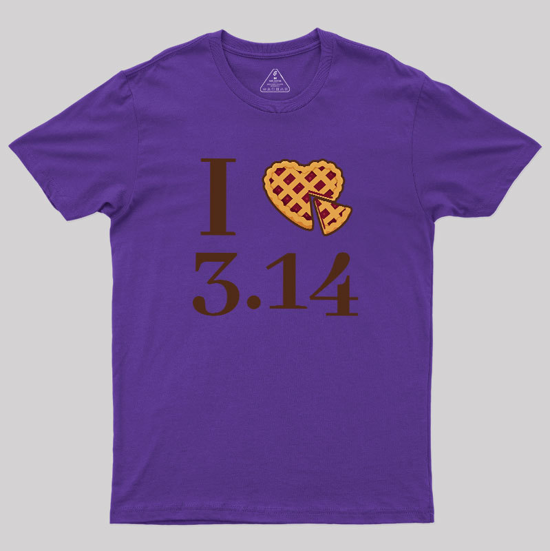 I Love Pi Geek T-Shirt