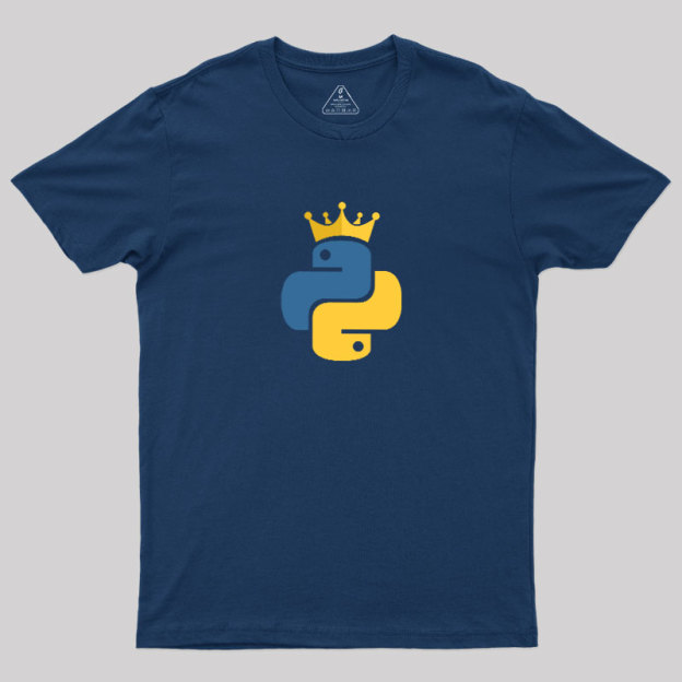 Python King Geek T-Shirt