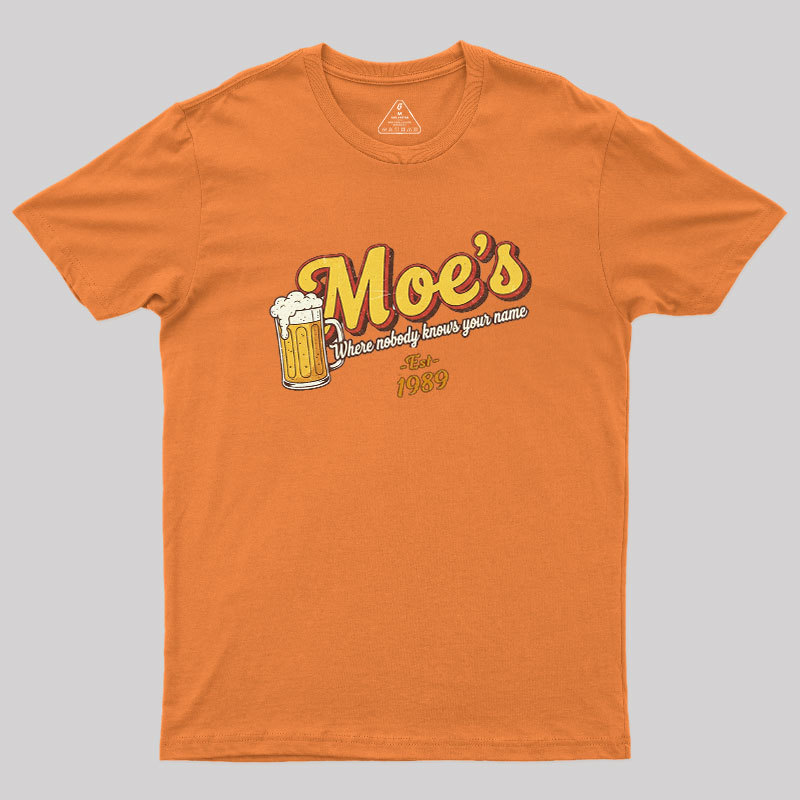 Moe's Tavern Geek T-Shirt
