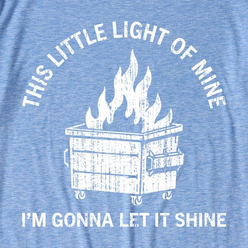 Dumpster Fire Ultra Soft Heather Tee