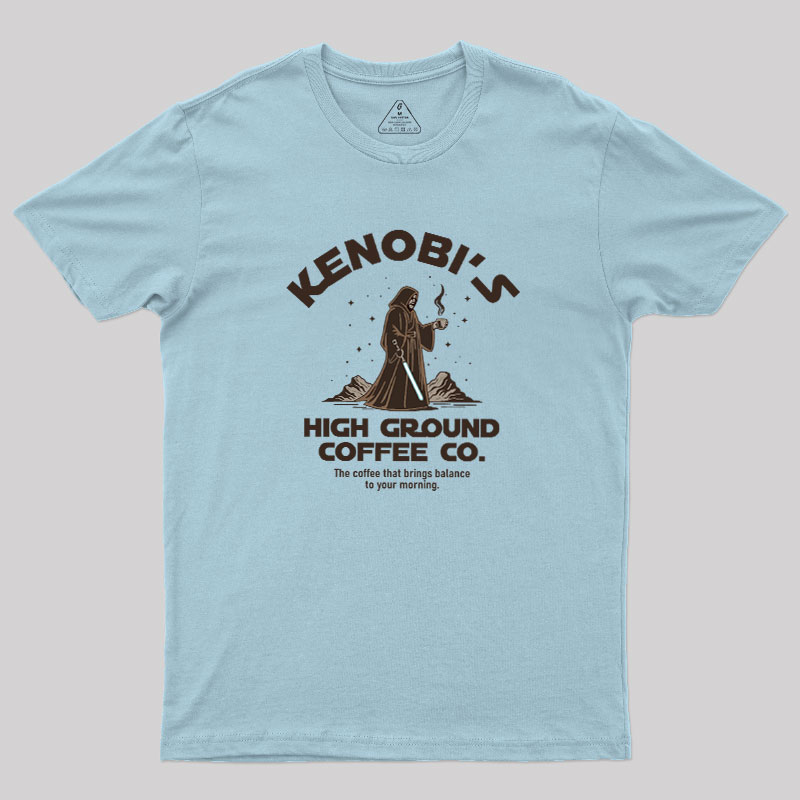 Kenobi��s High Ground Geek T-Shirt