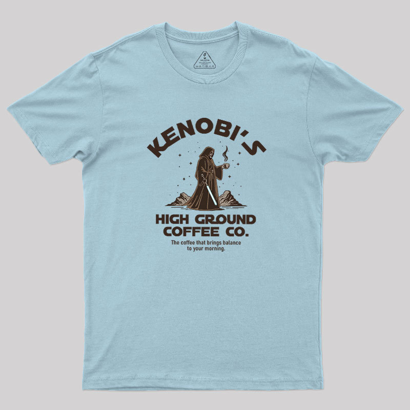 Kenobi��s High Ground Geek T-Shirt