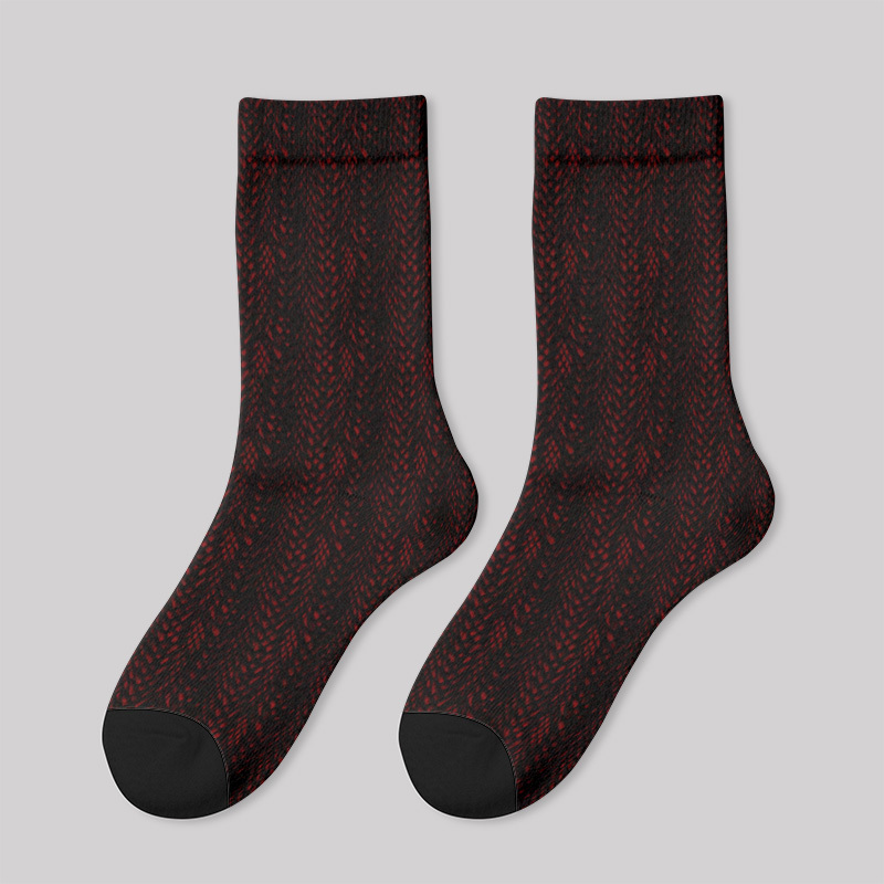 Geeksoutfit Cool Dragon Scales Men's Socks for Sale
