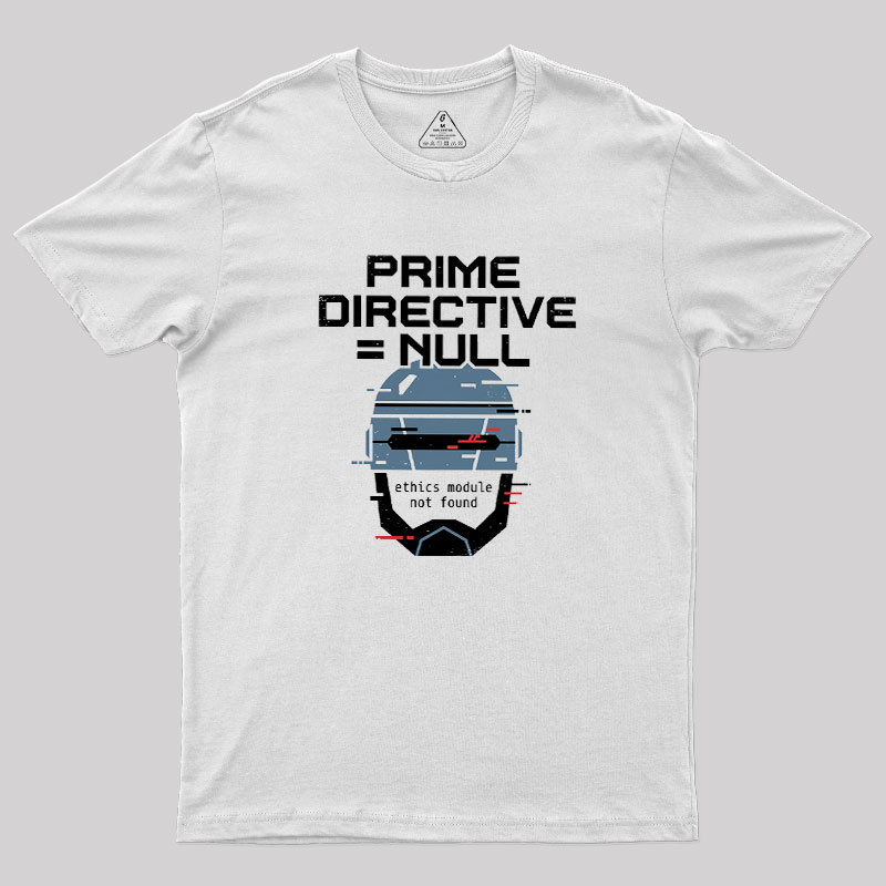 Prime Directive Null Geek T-Shirt