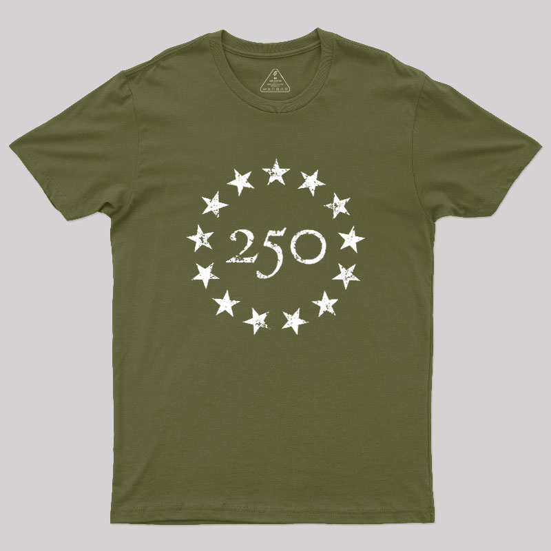 250 Stars Geek T-Shirt