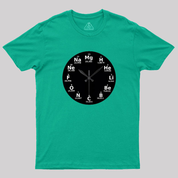 Periodic Table Science Elements Geek T-Shirt