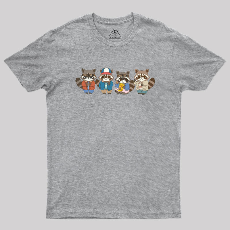 Stranger Cats Geek T-Shirt