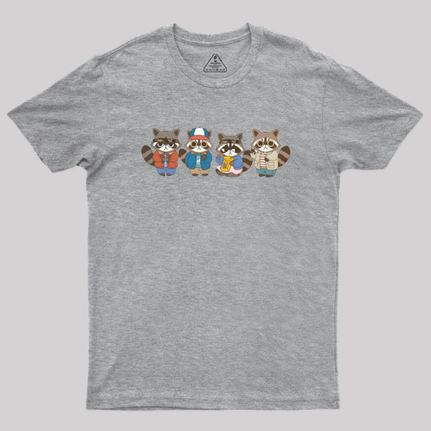Stranger Cats Geek T-Shirt