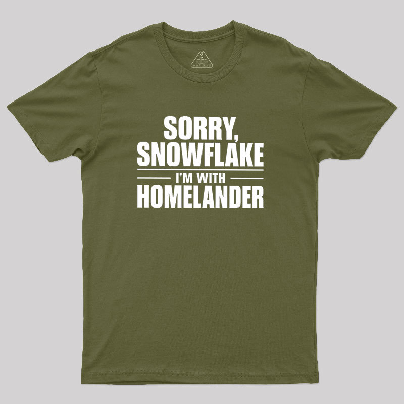 Sorry Snowflake Geek T-Shirt