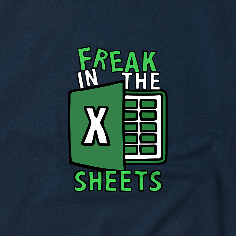 Freak In The Sheets Geek Retro Raglan T-Shirt