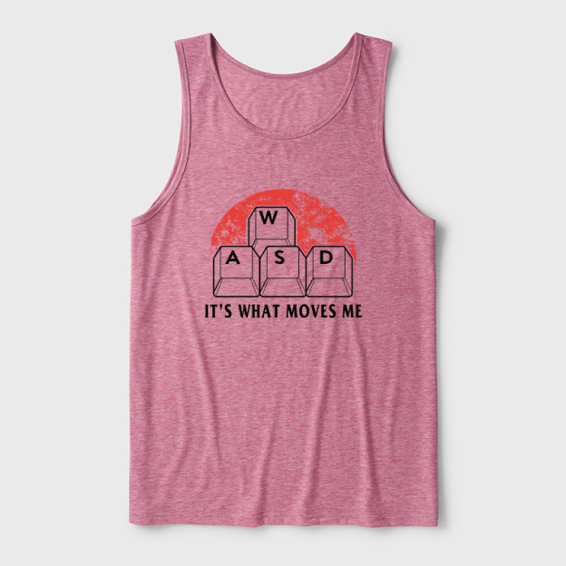 Funny PC Gamer Computer Nerd Ultra Soft Heather Tank