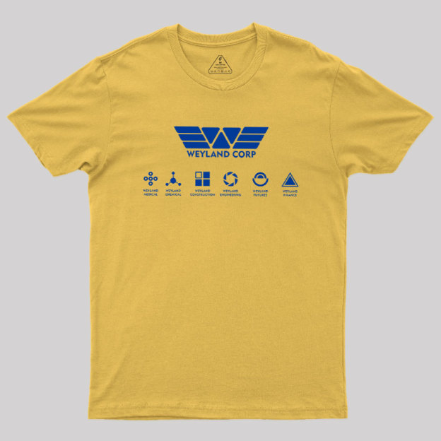 Weyland Corp Logo Geek T-Shirt