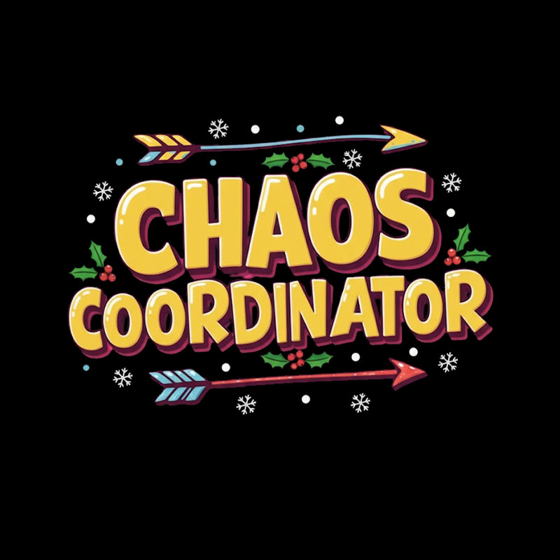 Chaos Coordinator Christmas Geek T-Shirt