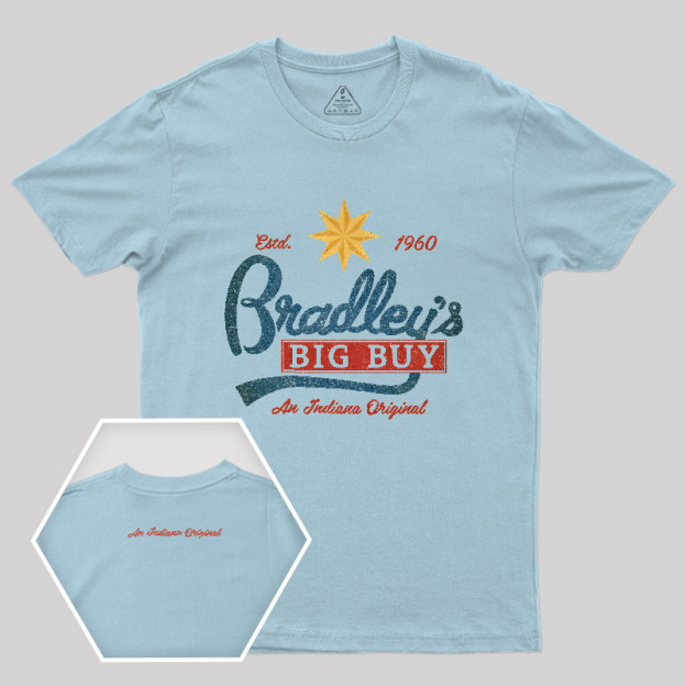 Bradleys Big Buy Vintage Geek T-Shirt
