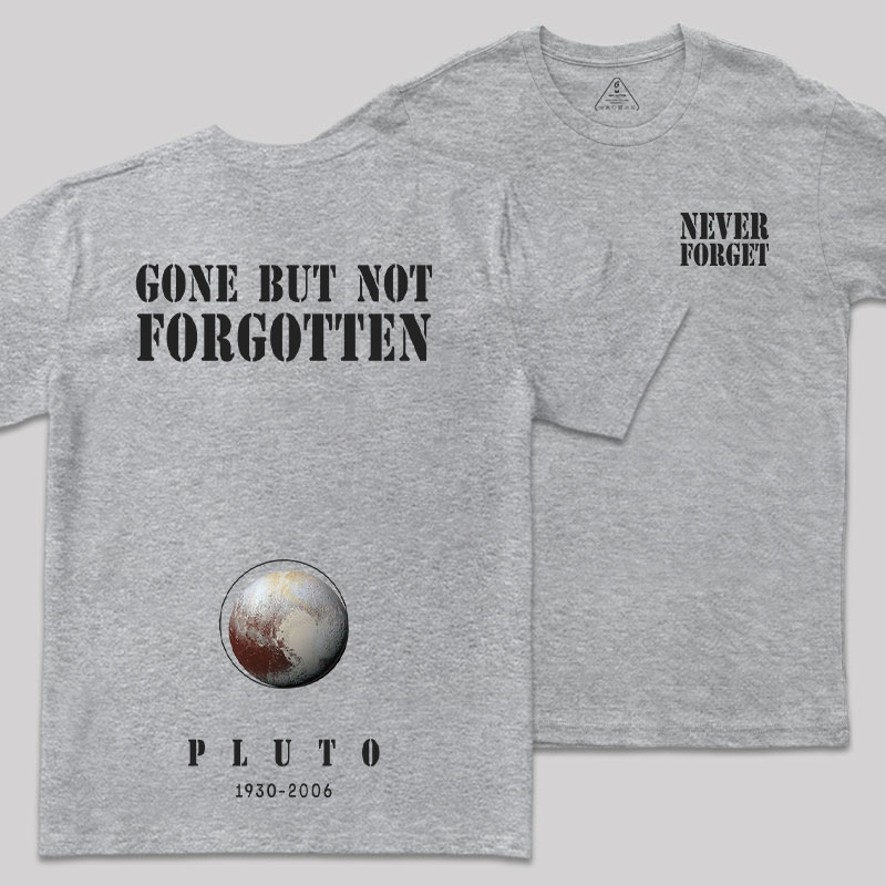 Never Forgot Front and Back Printing Geek T-Shirt