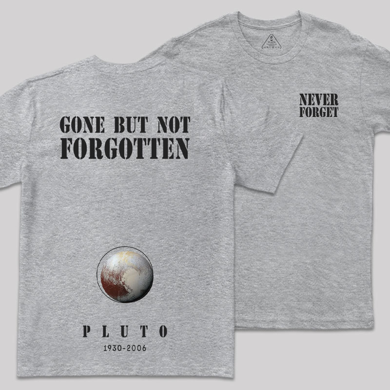 Never Forgot Front and Back Printing Geek T-Shirt