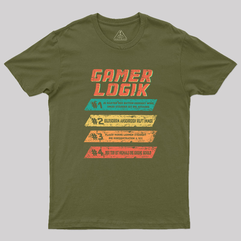 Gamer Logik Geek T-Shirt
