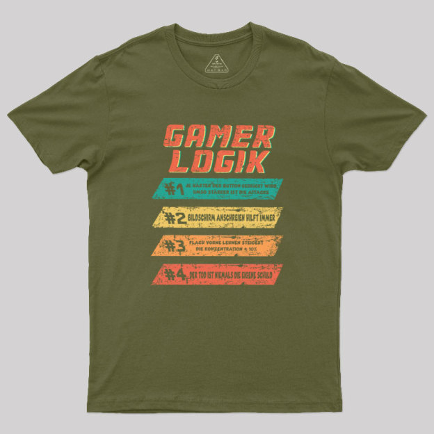 Gamer Logik Geek T-Shirt
