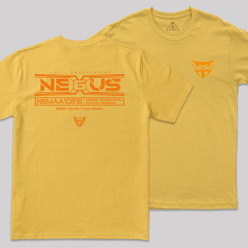 Tyrell Corp Front and Back Printing Geek T-Shirt