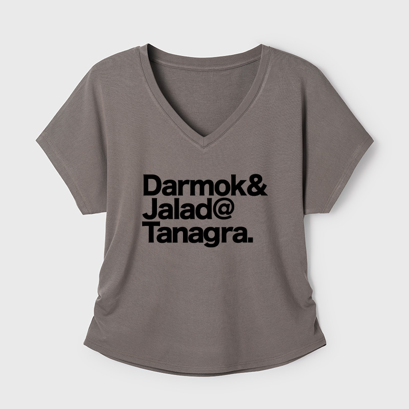 The Next Generation Geek Dolman Sleeve V-Neck Shirt