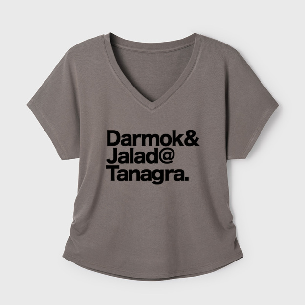 The Next Generation Geek Dolman Sleeve V-Neck Shirt