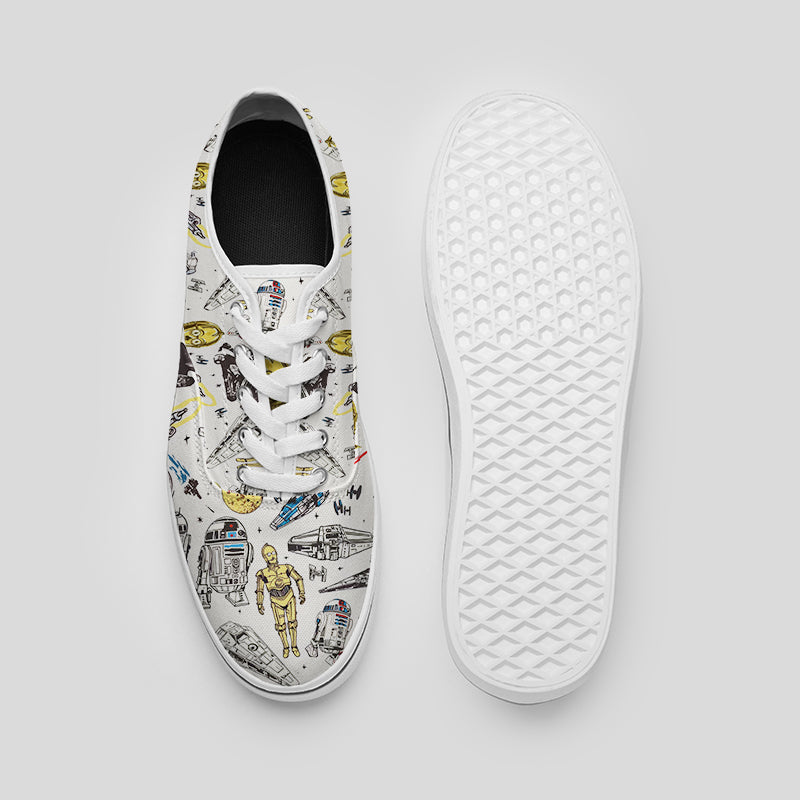 RoboGalaxy Geek Canvas Shoes