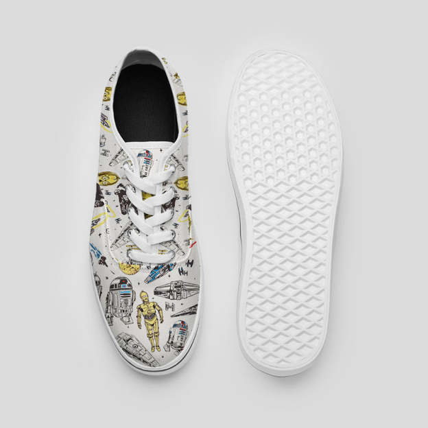 RoboGalaxy Geek Canvas Shoes