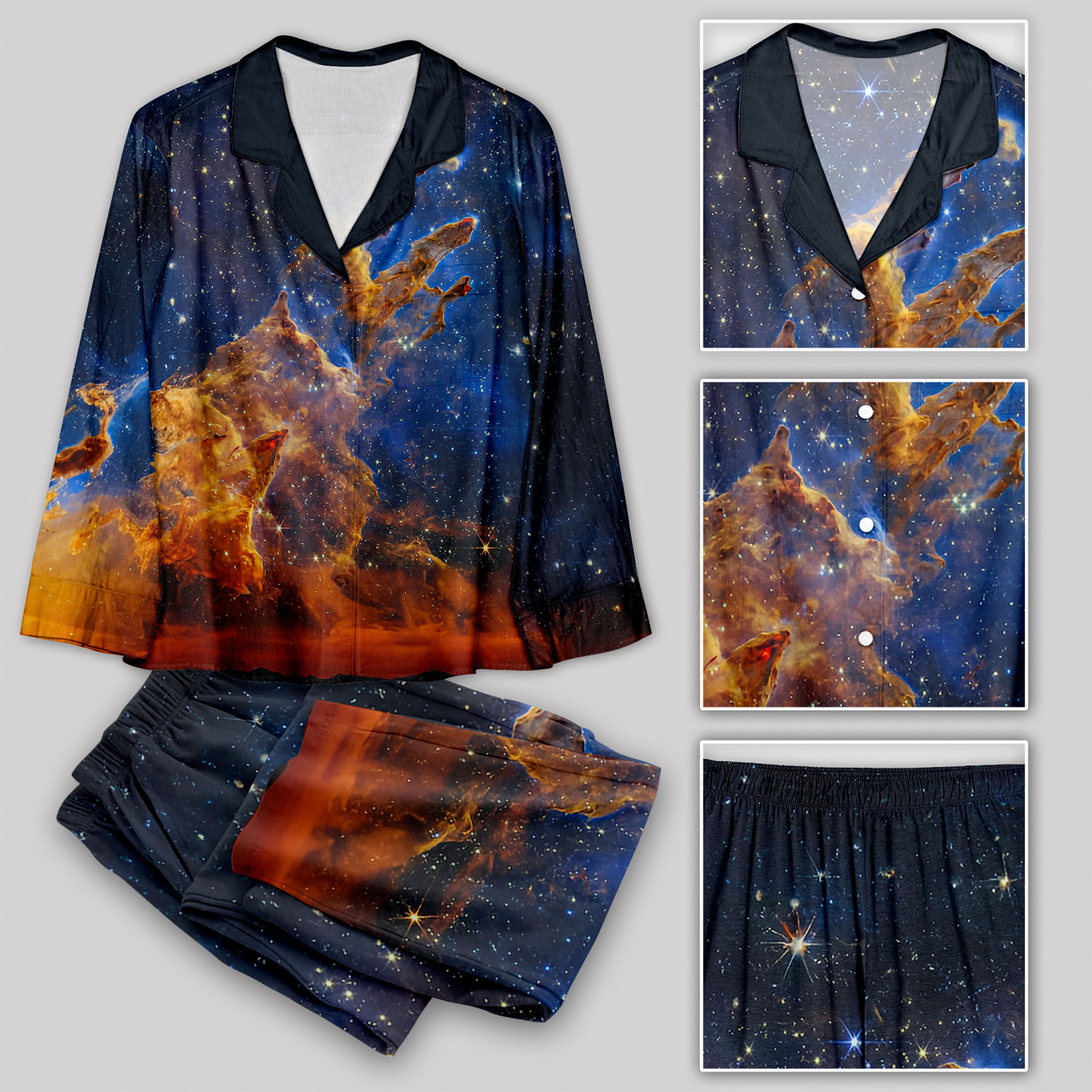 Pillar of Creation Nebula Pajama Sets
