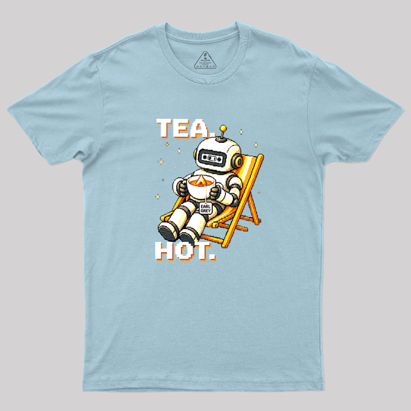 Space Tea Time Geek T-Shirt