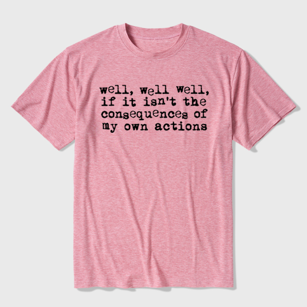 Consequences Ultra Soft Heather Tee