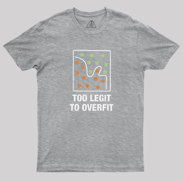 Too Legit to Overfit Geek T-Shirt