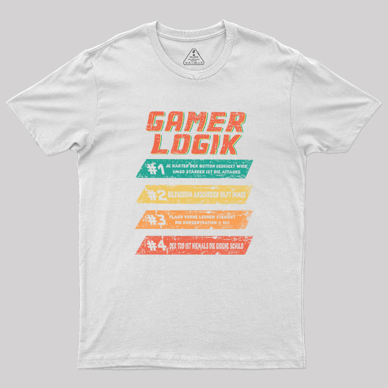 Gamer Logik Geek T-Shirt