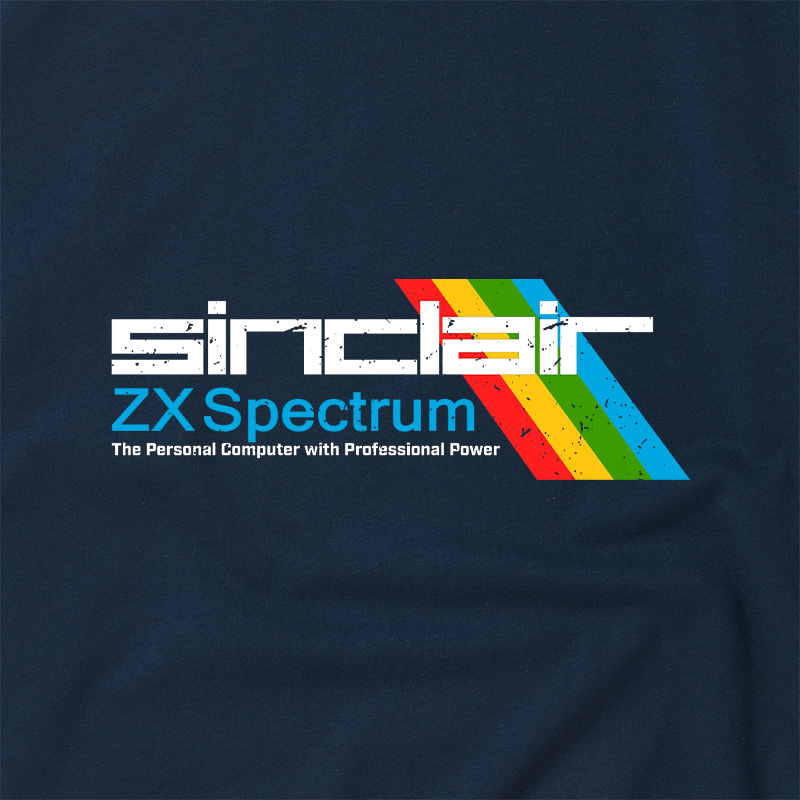 Sinclai ZX Spectrum Geek Retro Raglan T-Shirt