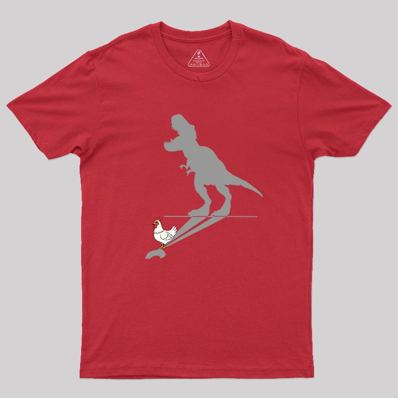 T-Rex Shadow Geek T-Shirt
