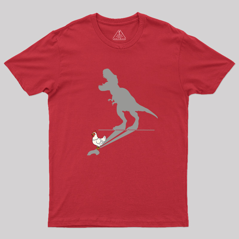 T-Rex Shadow Geek T-Shirt