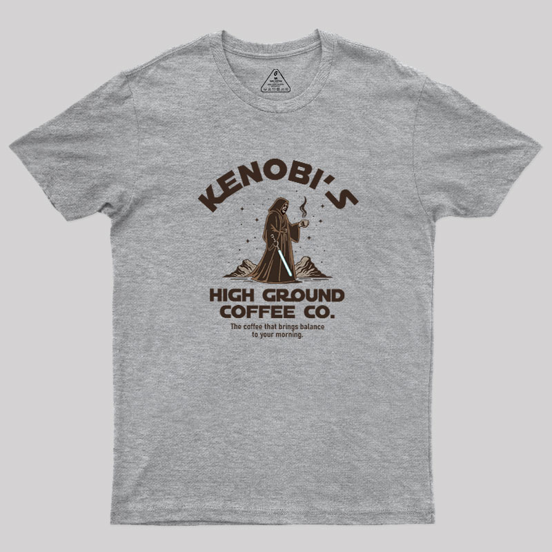 Kenobi��s High Ground Geek T-Shirt