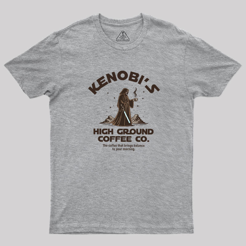 Kenobi��s High Ground Geek T-Shirt
