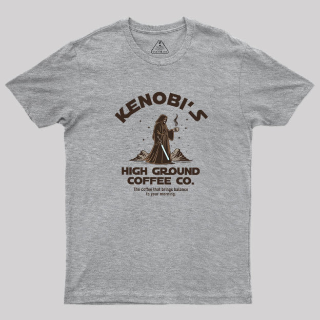 Kenobi��s High Ground Geek T-Shirt