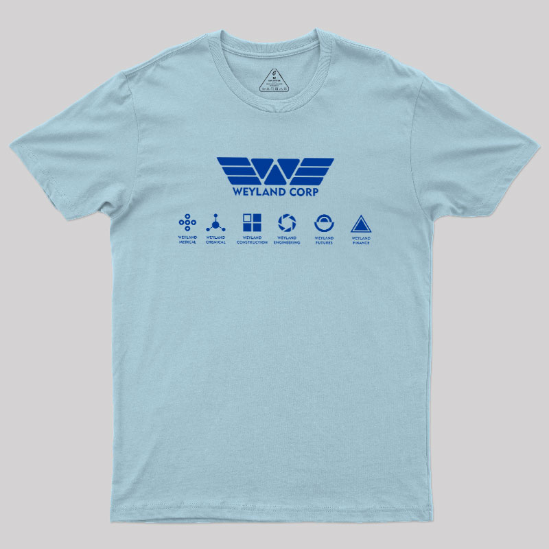 Weyland Corp Logo Geek T-Shirt