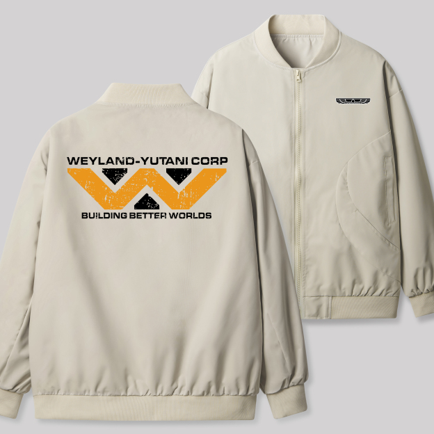 Weyland Building Better World Geek Classic Bomber Jacket