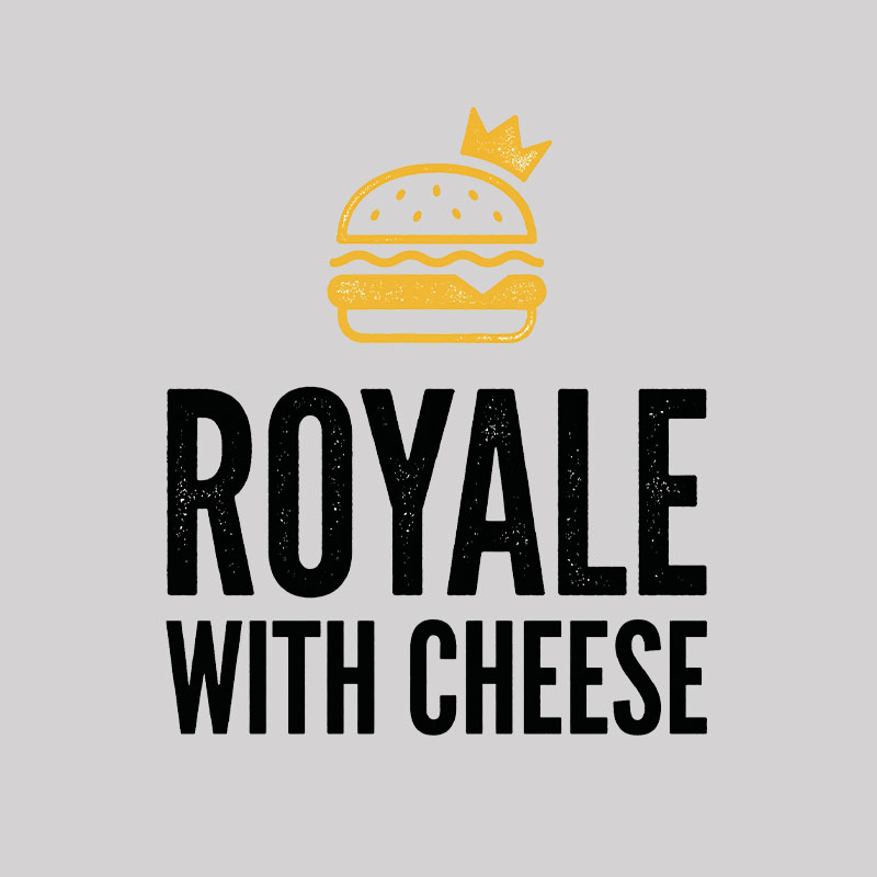 Royale with Cheese Geek T-Shirt