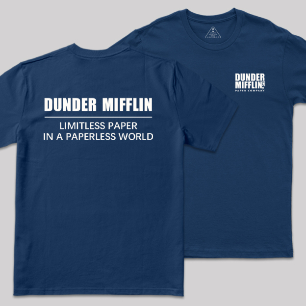 Paper Paradox Front and Back Printed Geek T-Shirt