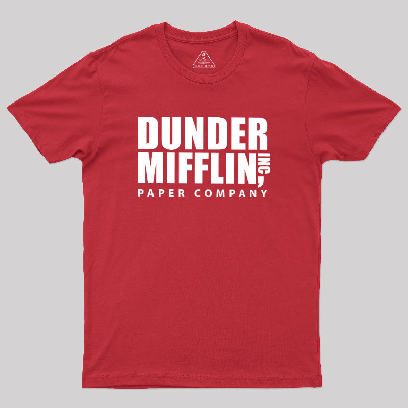 Dunder Mifflin Geek T-Shirt
