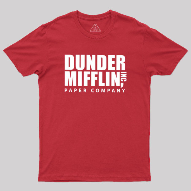 Dunder Mifflin Geek T-Shirt