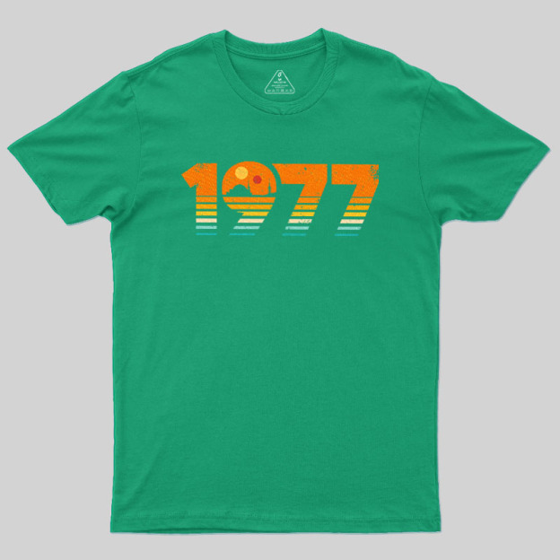 Retro 1977 Geek T-Shirt