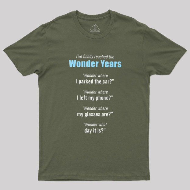 Wonder Years Geek T-Shirt