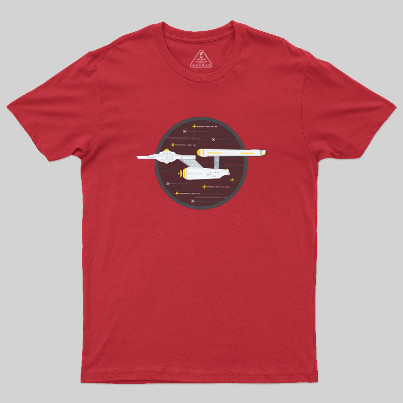 Star Ship Enterprise Geek T-Shirt